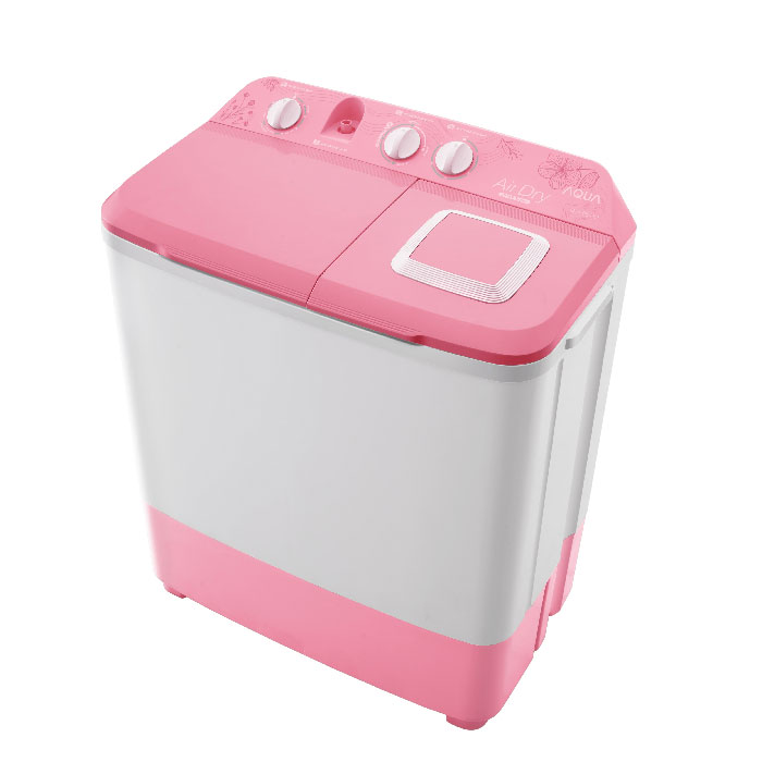 Aqua Mesin Cuci 2 Tabung Twin Tube 9 KG - QW-961XT | QW-961XT (GR)